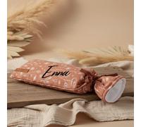 Funda para bolsa de agua caliente Wild Flowers Rust – personalizable | Little Dutch – Con nombre