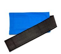 Funda para bolsa de gel frío/calor con banda elástica ajustable 26,7×14,5 cm, acolchado, lavable y reutilizable; sujeción antideslizante para bolsa de gel en rodilla BOLSA DE GEL NO INCLUIDA