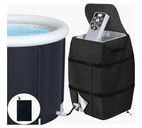 Funda para bomba de jacuzzi, funda protectora impermeable y aislante para bomba de calentador de spa, funda térmica duradera a prueba de pol