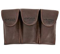 Funda Para Boquilla Crazy Horse Trombón Marrón Para 3 Boquillas