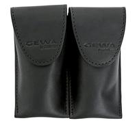 Funda para boquilla Crazy Horse Trompeta negra para 2 boquillas