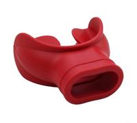 Funda para boquilla de equipo de buceo esencial con retenedor de pulpo (rojo)