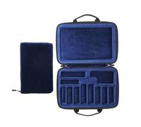 Funda para boquillas de saxofón, funda de tela Oxfords para clarinete, caja de almacenamiento, multiespacio, boquilla de viento de madera, bolsa de mano