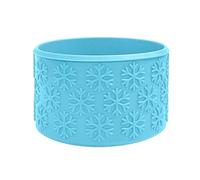 Funda para bota, protector de botella, protector de copa de silicona, para botella de agua de , diseño de copo de nieve, protector de bota, adecuado para mujer