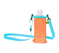 Funda para botella de agua con correa para el hombro para niños y adultos, multiusos, para niños, vasos cruzados, b, Talla única