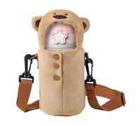 Funda para botella de hidratación, soporte para botella de agua, funda para botella de bebidas con correa ajustable para el hombro, funda aislante para botella de agua, l, Refer to description, Unisex