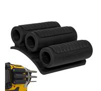 Funda para brocas | Soporte para brocas para taladro, organizador de herramientas de taladro, adhesivo conveniente para la mayoría de taladros de construcción