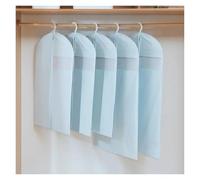 Funda Para Burro De Ropa Funda antipolvo con estampado de EVA transparente, bolsas colgantes for ropa, traje for casa, cubierta, organizador guardarropa, 5 uds(Blue,60x130cm)