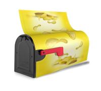 Funda para buzón reutilizable con estampado de papas fritas, impermeable, protección solar magnética única