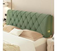 Funda para cabecero de cama con protector extraíble a prueba de polvo para camas de madera y hierro