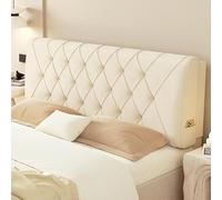 Funda para cabecero de cama con protector extraíble a prueba de polvo para camas de madera y hierro