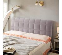 Funda para cabecero de cama, funda elástica a prueba de polvo, cubierta de respaldo completa, moderna protección para el dormitorio y el hogar