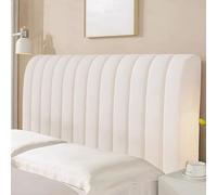 Funda para Cabecero De Cama Protector De Cabecero De Cama Acolchado Y Grueso De Alta Gama A Prueba De Polvo Funda Moderna para Cabeceros De Camas Acolchada con Todo Incluido Y Suave-Beige||70 * 160cm