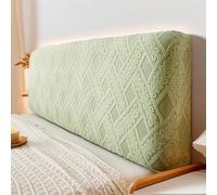 Funda para Cabecero Padded Lavable Anti-Polvo Protector Elástico Completa Super King Size Adecuada para Dormitorio Cama Individual Cama Matrimonial Cojín,E,220CM