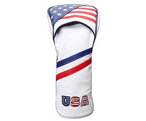 Funda para cabeza de conductor con bandera de estrellas y rayas de golf para Callaway Adams Taylormade Odyssey Driver Fairway Wood Hybrid