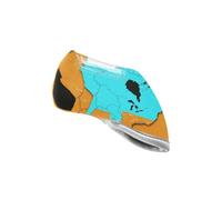 Funda para cabeza de conductor de golf, diseño de mapa de la región de Brasil con diferentes banderas, para la mayoría de los putters de hoja