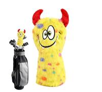 Funda para cabeza de palo de golf - Funda suave de peluche divertida y protectora - Fundas para conductores de golf - Para mujeres coche campo conducción práctica entrenamiento exterior casa jardín