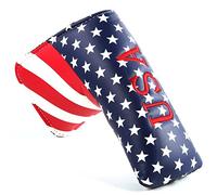 Funda para cabezas de putter de golf Taylormade y Scotty Cameron con diseño de bandera de EE.UU.