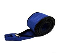Funda para cable de antorcha de soldadura 4M-15M, cubierta con cremallera resistente al calor para mangueras de plasma MIG TIG, funda protectora azul contra chispas y abrasión (8 m)