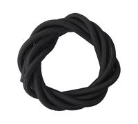Funda para cables, 3 metros para organizador resistente al fuego, sin enredos, protector de alambre para gestión de cables, cubierta de cables en casa y oficina (negro)