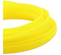 Funda para Cables Funda Trenzada de Alta Densidad 1/10 m, 2, 4, 6, 8, 10, 12, 14, 16, 20, 25, 30 y 40 mm, Funda Protectora Aislante for Envoltura Cables expandible(UV Yellow,10mm,10 Meter)
