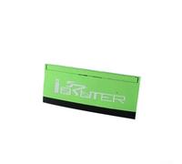 Funda para cadena de bicicleta hecha de neopreno para limitar el contacto directo de la cadena y preservar la integridad del acabado del marco (verde)