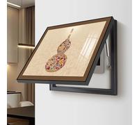 Funda para caja de contador eléctrico, solución decorativa de pared para ocultar interruptores, diseño creativo para interiores y exteriores, 60 x 50 cm