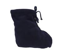 Funda para Calcetín Fundido, Calcetín para Hombre Y Mujer, Suave, Grueso, Blanco, de Felpa, Ajustable, Protector de Calentador de Pies, Azul Oscuro, Talla única(XL)