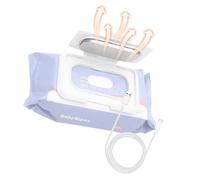 Funda para Calentador de Toallitas, Calentador de Toallitas para Bebés, Toallitas Húmedas Superiores Calefactoras, Accesorio para el Cuidado del bebé de 12x8 Cm, Apto para Climas