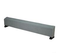 Funda para calentador de zócalo diseñada para adaptarse firmemente alrededor de las unidades de calefacción mientras sigue siendo extraíble para la limpieza (pequeña gris claro)