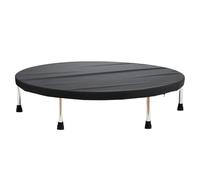 Funda para cama elástica, protector a prueba de polvo, escudo de seguridad contra la intemperie de 36 pulgadas, material resistente a los rayos UV, para prolongar la vida útil, patio, exterior, jardín