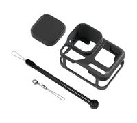 Funda para cámara de acción 360, cubierta de silicona, a prueba de polvo, impermeable, de silicona, funda completa, resistente a los golpes, accesorios de repuesto