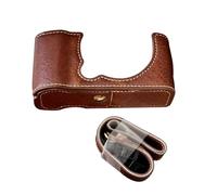 Funda para Cámara de Cuero PU de Ajuste Preciso para X-M5 con Forro de Franela y Correa para el Hombro para un Transporte Cómodo (Brown)