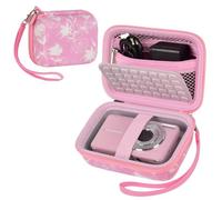 Funda para cámara digital compatible con CAMKORY, para Lecnippy, para Lecran, para KODAK PixPro, para Qumcou, para cámaras WONNIE Point & Shoot, pequeña bolsa compacta para accesorios de tarjeta SD