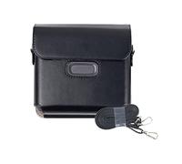 Funda para cámara Fujifilm Instax Link Wide Smartphone Impresora Fotos Instantáneas Accesorios Protectora de Cuero PU Bolsa de Transporte con Correa de Hombro Ajustable, Black, Organizador de bolso