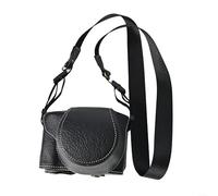 Funda para cámara Fujifilm X-M5, funda protectora de piel sintética con forro polar suave y apertura inferior para un fácil cambio de batería, bolsa de almacenamiento a prueba de golpes para