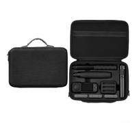 Funda para cámara Insta360 X5, bolsa de almacenamiento rígida para X4 con bolsillo de malla, bolsa de viaje EVA 31 x 25,5 cm