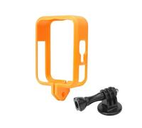 Funda para cámara panorámica, resistente a los golpes, acceso a la puerta de la batería, compuesto de PLA con soporte, soporte para accesorios ampliable, borde protector de cámara