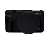 Funda para cámara Sony ZV-1, ZV1, funda protectora de silicona para cámara con tapa de lente extraíble para cámara digital Sony ZV 1