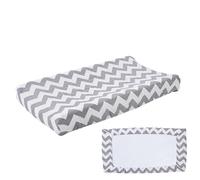 Funda Para Cambiador Bebe - Colchoneta Cambiador Bebe, Tela Elástica Súper s-uave, Transpirable, Almohadilla Para Cambiar Pañales, Sábanas Para Cambiador, Para Bebés, Niños Y Niñas, 32 X 16 Pulgadas