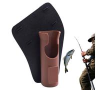 Funda para caña de pescar, soporte para caña de pescar, soporte deslizante, senderismo, soporte de muelle, accesorios de vadeo para banco de playa, surf, senderismo, muelle al aire libre