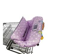 Funda para carrito de compras para bebé, niño y niña, fundas para carrito de compras para bebés, funda de silla alta para bebé, lavable a máquina, funda de cojín acolchada suave para asiento de