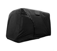 Funda para carrito de golf al aire libre para modelos de 2, 4, 6 pasajeros, con tela Oxford, protección impermeable y cremallera lateral para un fácil acceso (274 x 140 x 190 cm)