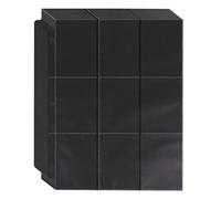 Funda para Cartas, Trading Cards Album, 720 Bolsillos Tarjetas de Comercio 40 páginas,negro
