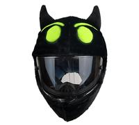 Funda para Casco de Moto Peluche, Funda Divertida para Casco de Moto para Hombre y Mujer, Funda Protectora para Casco Integral, Funda Protectora para Casco Moto ( Color : H )