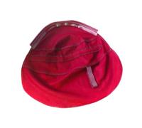 Funda para casco de soldadura, cómoda, protección completa, para gorra de soldadura, color rojo, 46 x 43,5 cm