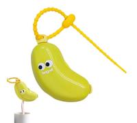 Funda para cepillo de dientes, funda portátil con forma de plátano para niños, recipientes a prueba de polvo para familiares, mujeres, jóvenes, niños, niñas, adolescentes, hija, hijo, amigos