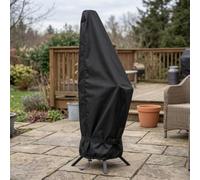Funda para chimenea de jardín de 130 cm de alto y resistente (10 pulgadas x | Correas tensoras integradas, diseño resistente al viento, no se desliza, agarre seguro en caso de tormenta, resistente