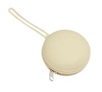 Funda para chupete de silicona,Contenedor para chupete de silicona - Bolsa de almacenamiento portátil de silicona para viajes | Pequeña bolsa de almacenamiento de silicona con cremallera y cuerda para