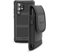 Funda para cinturón 2 en 1 con funda resistente para Samsung Galaxy S22 Ultra, a prueba de golpes, con clip de nailon balístico para teléfono (S22 Ultra)